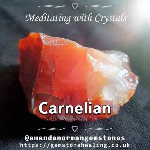 Meditating with Carnelian