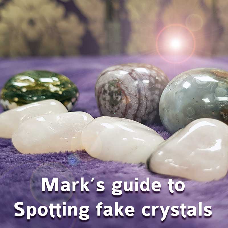 For those who are having trouble identifying real vs fake crystals