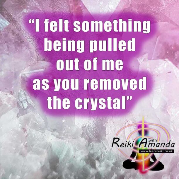 Crystals with Reiki