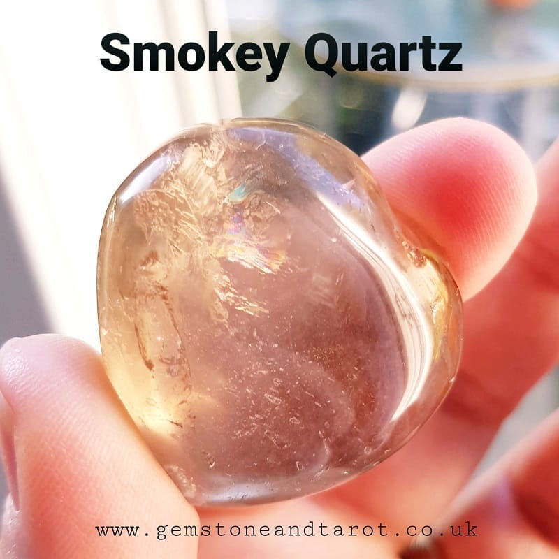 Smokey Quartz and Meditating - Gemstone, Tarot and Healing