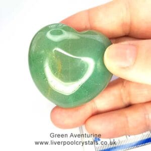 Green Aventurine Heart