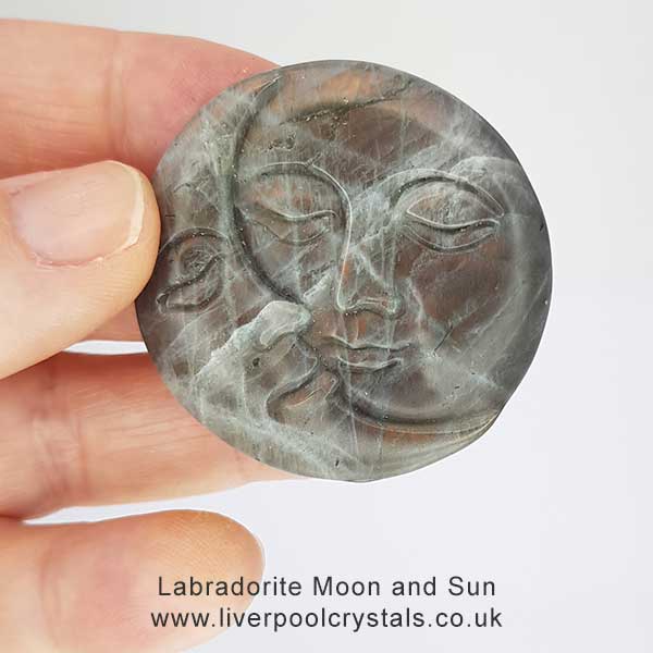 Labradorite Sun and Moon