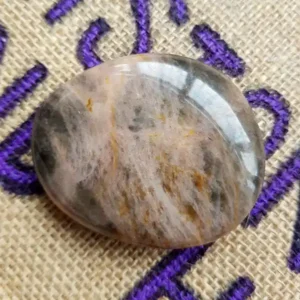 Black Moonstone Palmstone