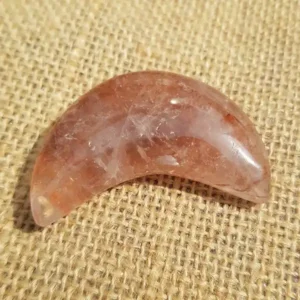 Hematoid Quartz Moon