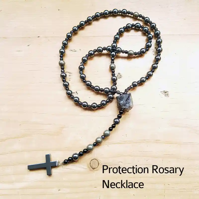 Protection Rosary Necklace
