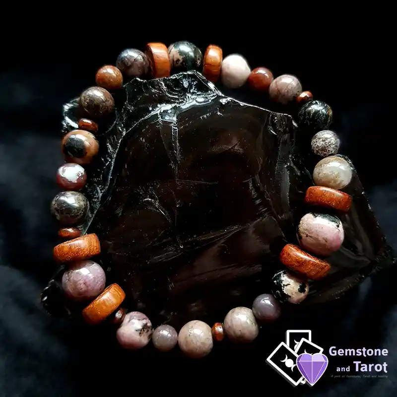 Chakra Bracelet Rhodonite Love