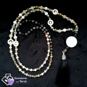 Moon Phase Mala Necklace