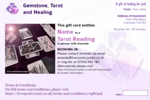 Personalised Gift Card Liverpool