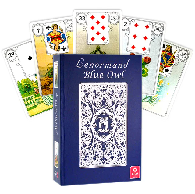 Lenormand Blue Owl Silver Edition