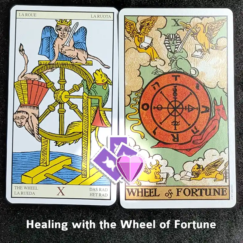 Two Wheel of Fortune Cards